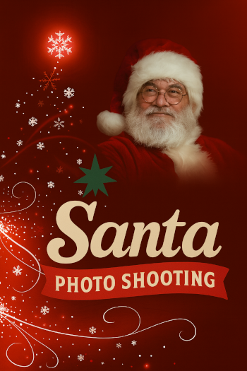 Santa Photo Shooting Logo